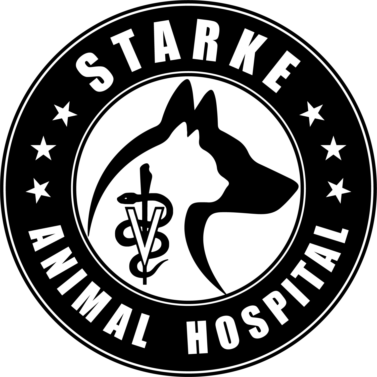 Starke Animal Hospital Logo | Navigate to: Home